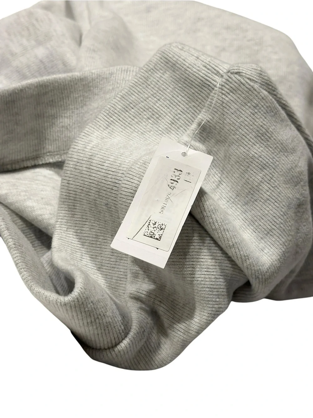 Old Navy Cozy Ribbed Knit Midi Skirt Light Heather Grey Small